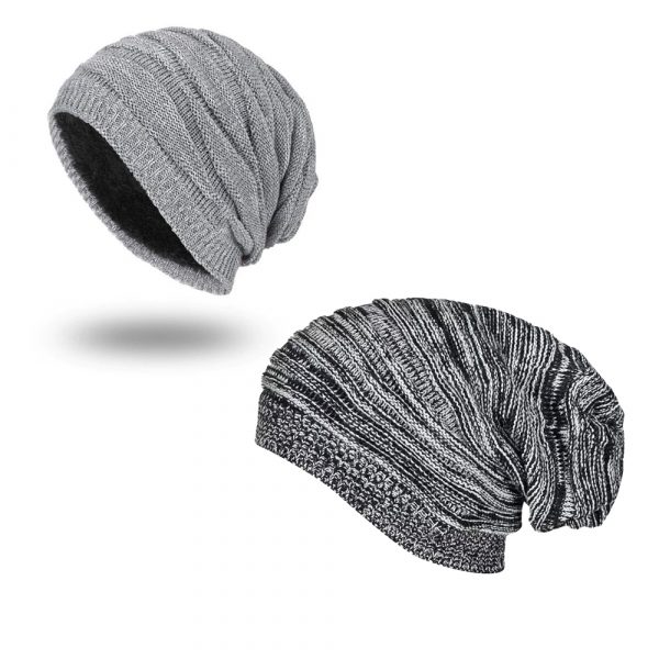 Loose Knitted Beanie – Assorted Colours
