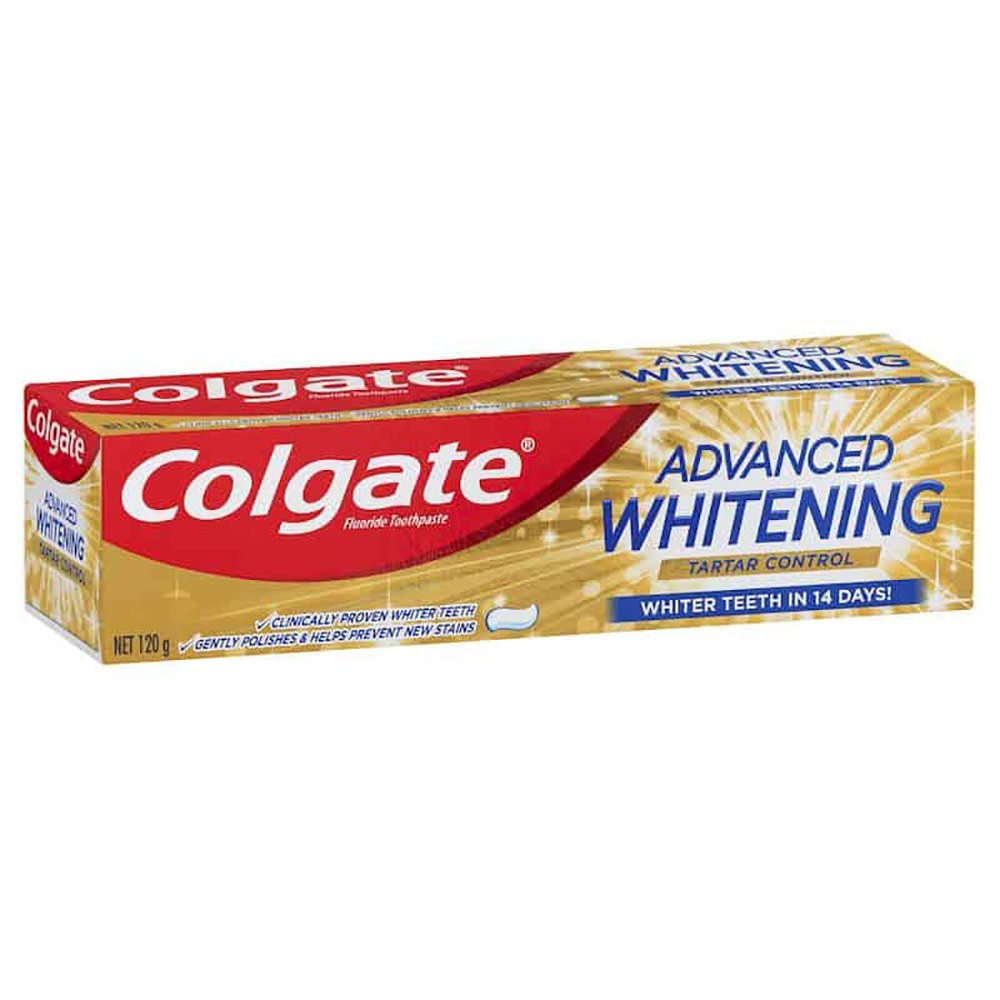 Colgate Advanced Whitening Tartar Control Toothpaste 120g