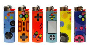 Bic Lighters Print - Gamer