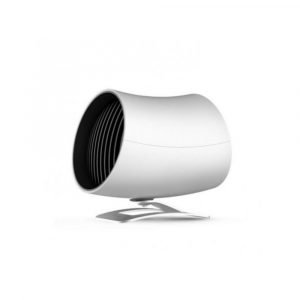 Spiral Wind Portable USB Desk Fan - White
