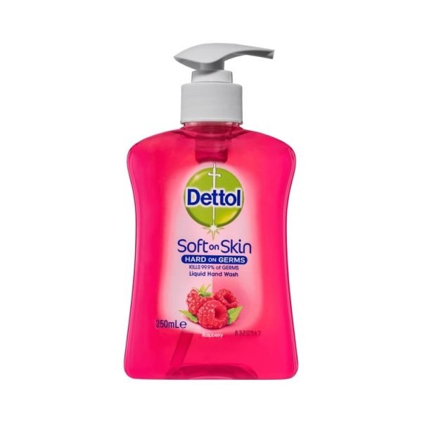 Dettol Liquid Soft On Skin Hand Wash Raspberry - 250mL
