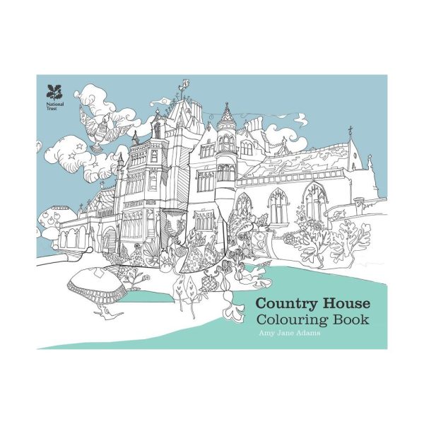 The Country House Adult Colouring Book
