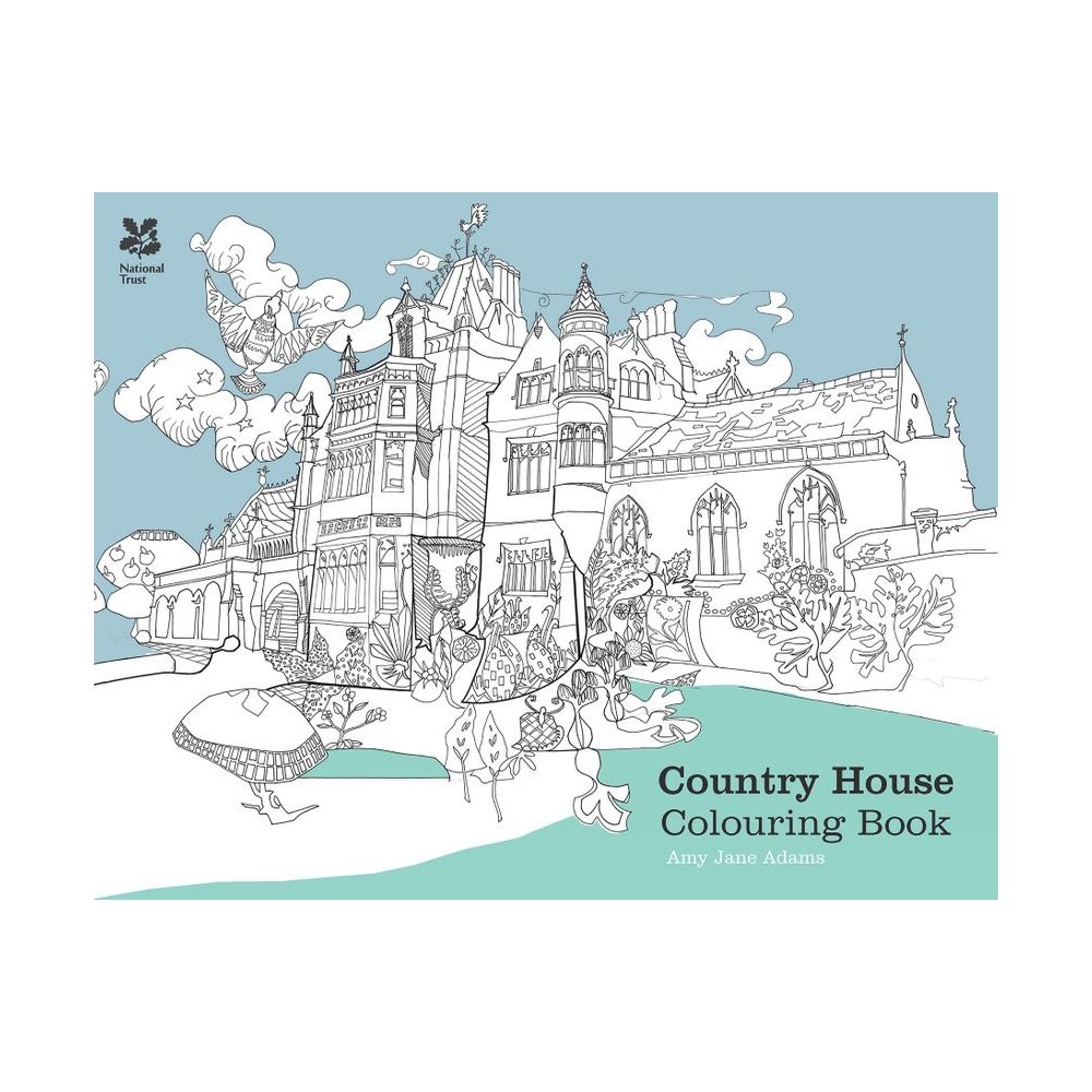 The Country House Adult Colouring Book