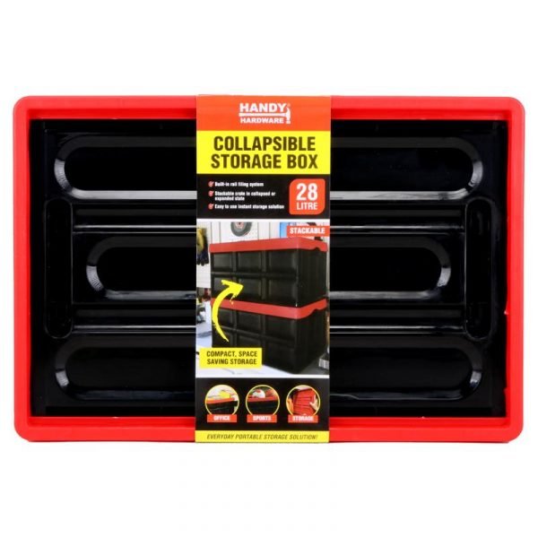 Collapsible Storage Box 28L (38cm x 22cm x 26cm)