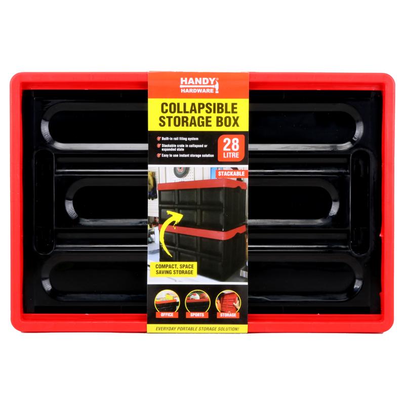 Collapsible Storage Box 28L (38cm x 22cm x 26cm)