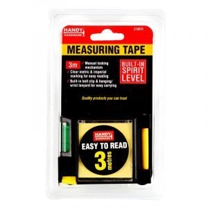 Tape Measure With Level 3m