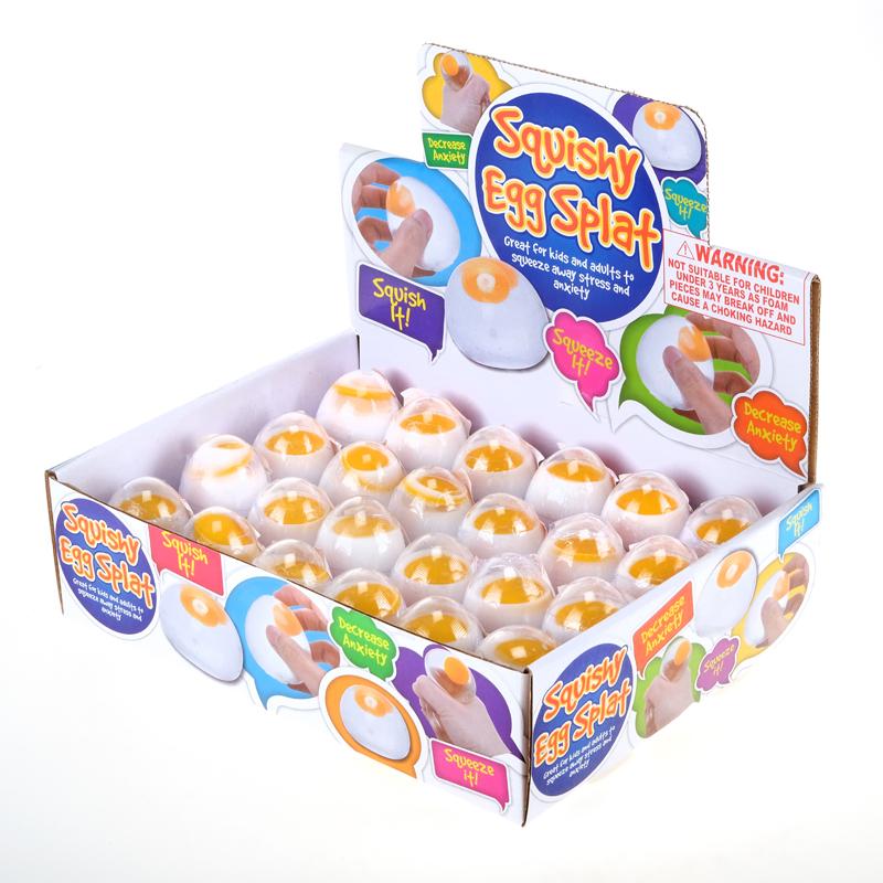 Squishy Egg Splatt Ball - Mindfulness Toy