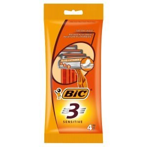 Bic Sensitive 3 Disposable Razors - 4 Pack