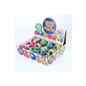 Bouncy Light Up Water Ball with Eye Ball - 5.5cm - Assorted Colours