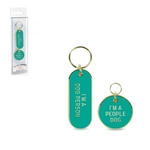Fred Keychain and Dog Tag Set - I'm A Dog Person