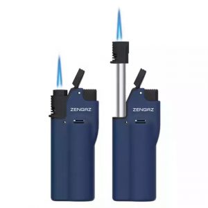 Zengaz Extendable Jet Lighter - Assorted Rubberized