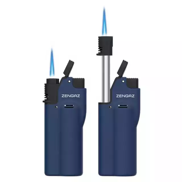 Zengaz Extendable Jet Lighter - Assorted Rubberized