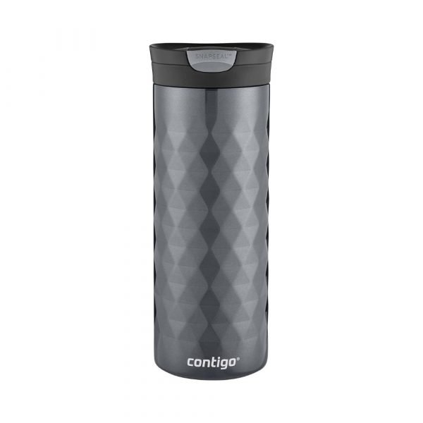 Contigo Kenton Vacuum-Insulated Stainless Steel Travel Mug - 591ml - Gunmetal