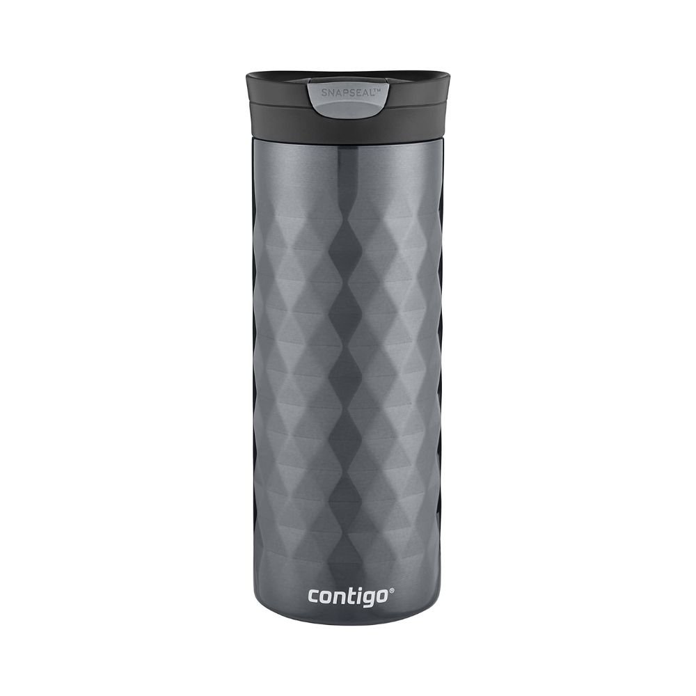 Contigo Kenton Vacuum-Insulated Stainless Steel Travel Mug - 591ml - Gunmetal