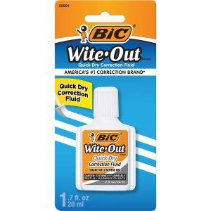Bic Wite-Out Correction Liquid
