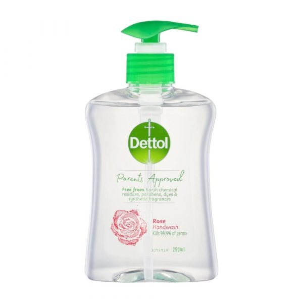 Dettol Antibacterial Hand Wash Rose - 250ml