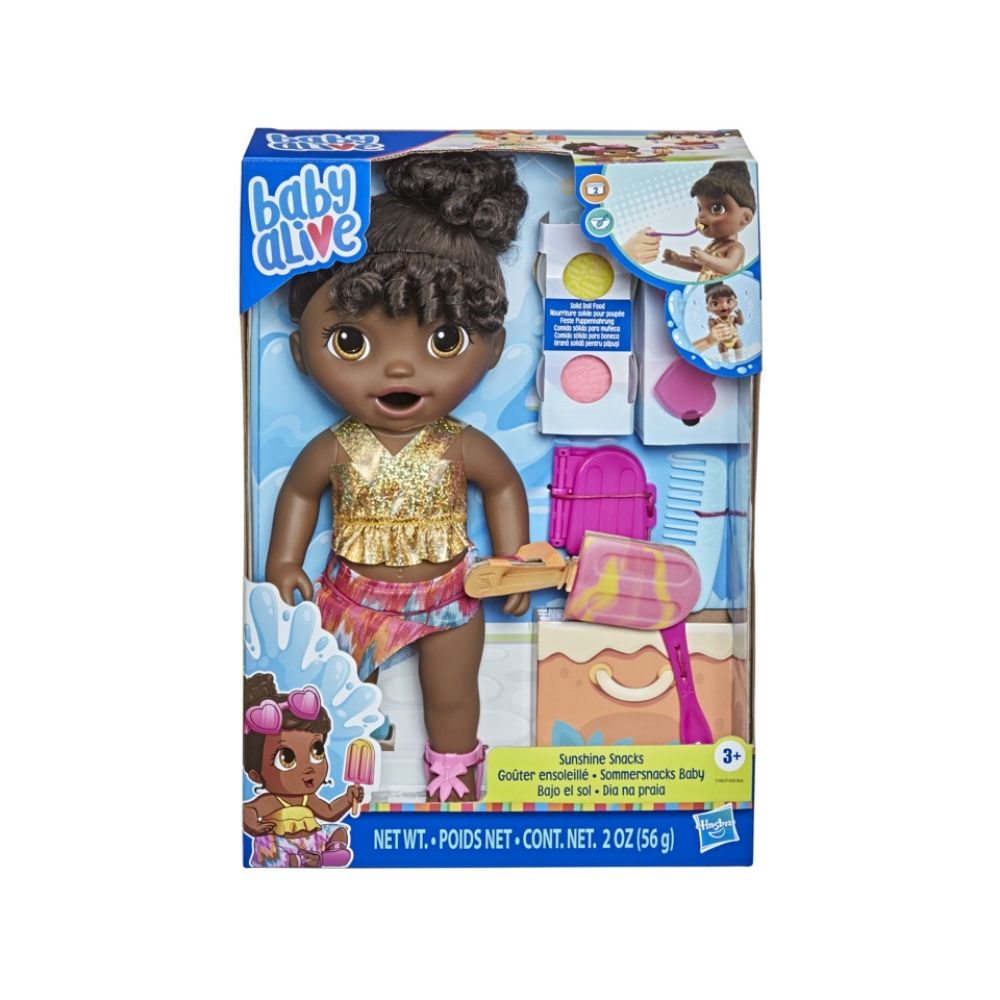 Baby Alive Sunshine Snacks - Black Hair