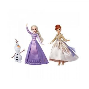 Disney Frozen II Elsa, Anna & Olaf Fashion Doll Set with Accessories