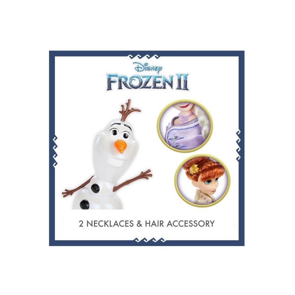 Disney Frozen II Elsa, Anna & Olaf Fashion Doll Set with Accessories - Image 3