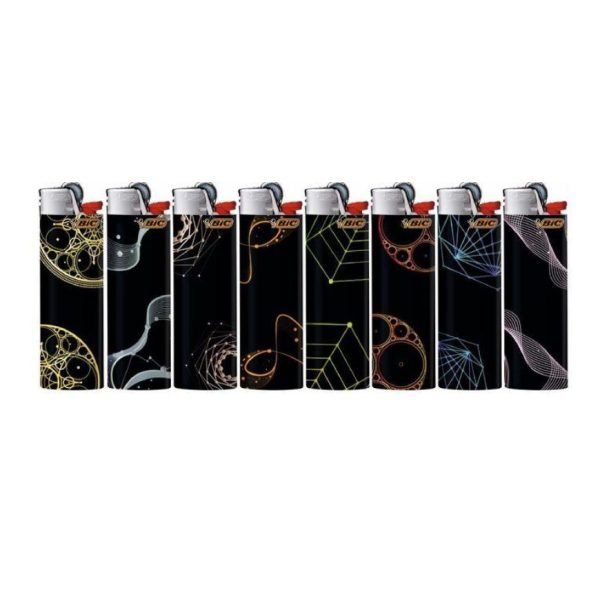 Bic Lighters Print - Geomatric