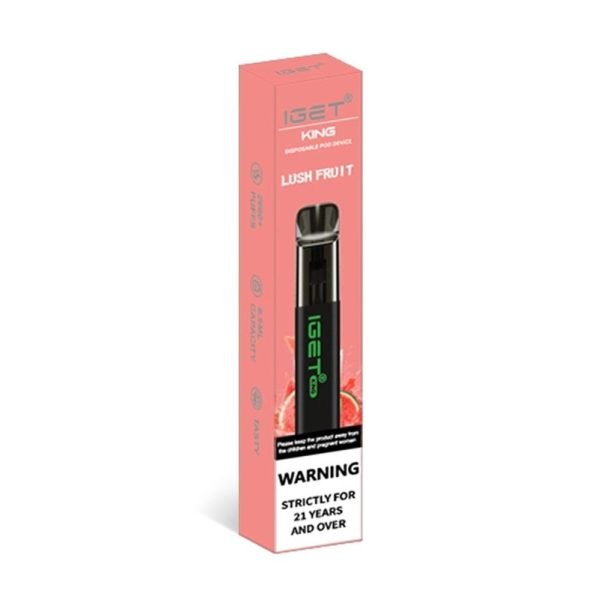 IGET King Disposable Vape - Lush Fruit - 2600 Puffs