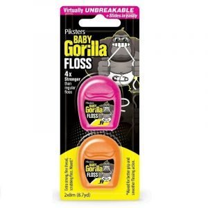 Piksters Baby Gorilla Floss Twin Pack 8m