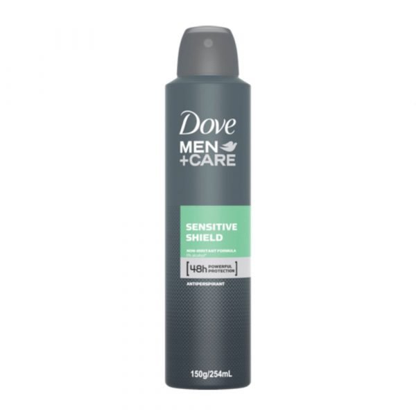 Dove Men Antiperspirant Aerosol Deodorant Sensitive Shield - 150g/254mL