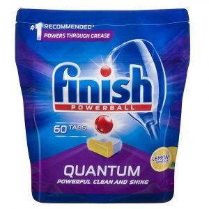 Finish Powerball Quantum Dishwasher Tablets Lemon 60 pack