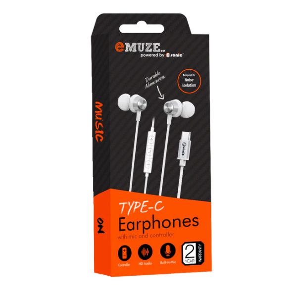 Type-C Earphone with Mic
