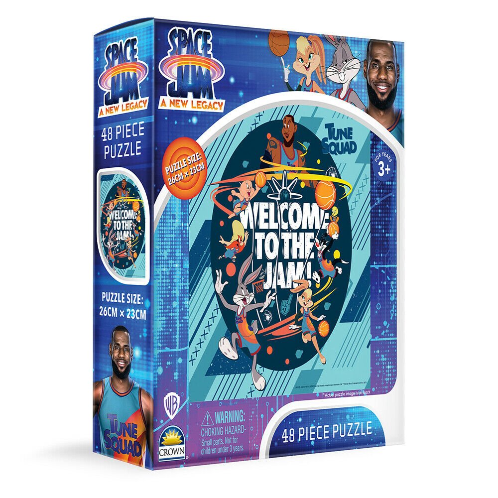 Space Jam 2 Girls 48 Piece Boxed Puzzle