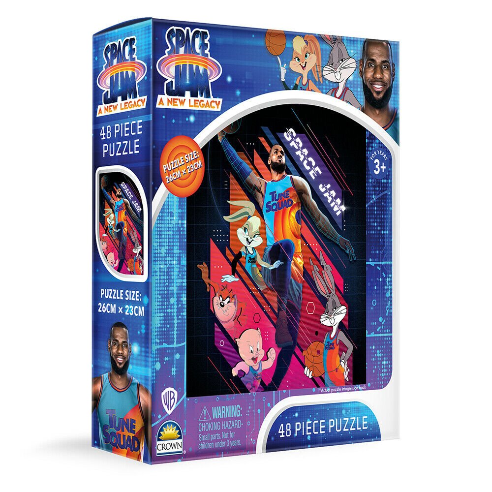 Space Jam 2 Girls 48 Piece Boxed Puzzle - Image 2