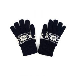 Knitted Snow Flake Gloves