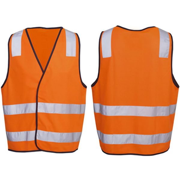 Safety Vest H With Velcro - Orange - 2XL