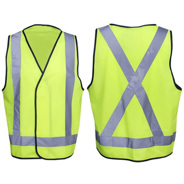 Safety Vest X With Velcro - Green - L