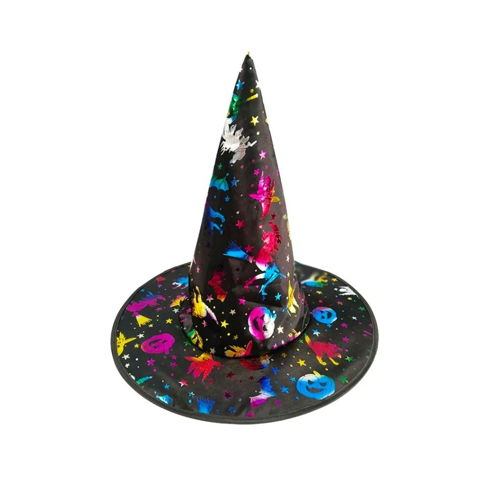 Halloween Witches Hat - Multi-colour
