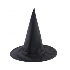 Halloween Witches Hat - Black