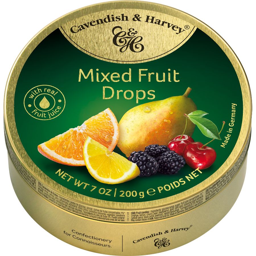 Cavendish & Harvey Mixed Fruit Drops - 200g