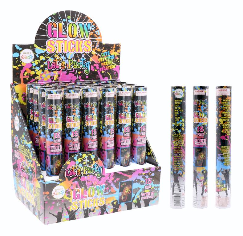 Glow Stick Packs - 200mmx5mm - 10PK - CDU