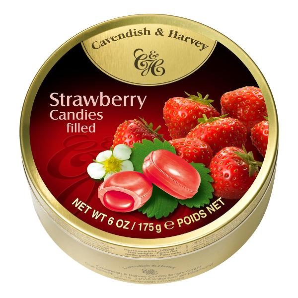 Cavendish & Harvey Strawberry Candies Filled - 175g