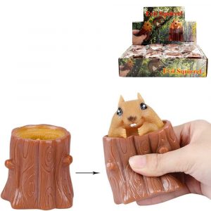 Evil Squeeze Squirrel Toy - Mindfulness Toy - CDU