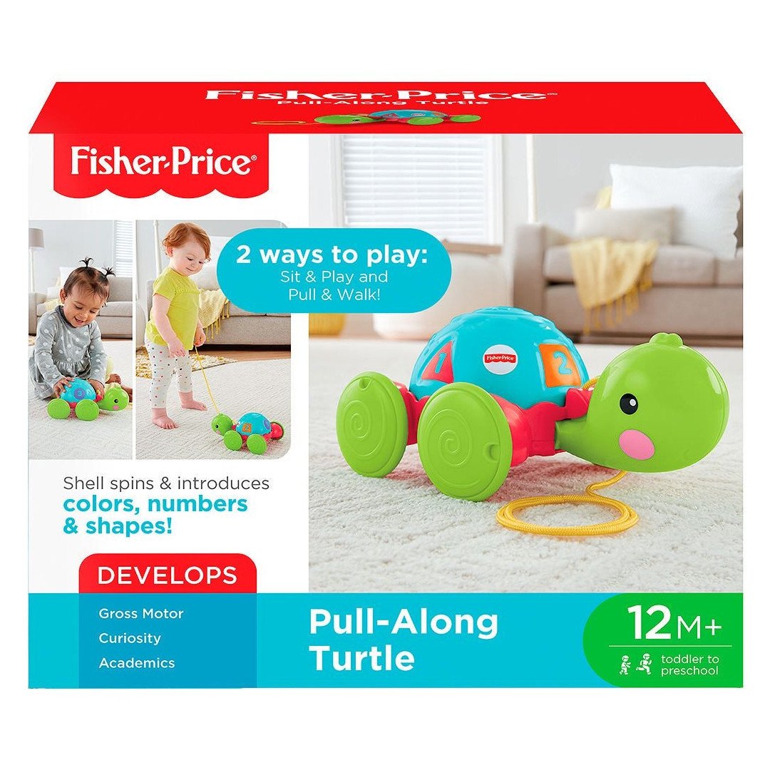 Fisher-Price Pull Along Turtle