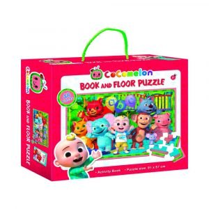 Cocomelon Book & Floor Puzzle