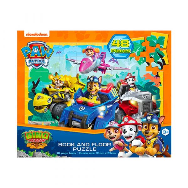Paw Patrol Book & Floor Puzzle