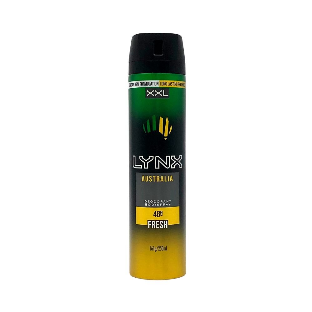 Lynx Australia Deodorant - Body Spray - 161g/250ml