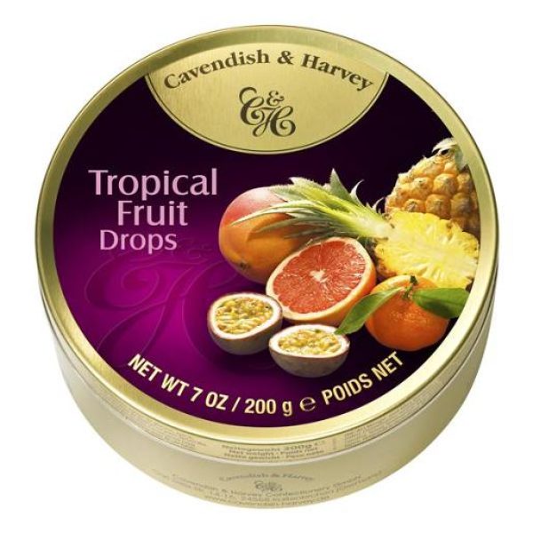 Cavendish & Harvey Tropical Fruit Drops - 200g