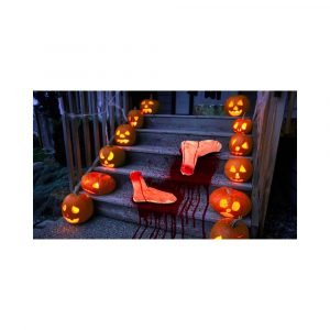 Severed Foot Halloween Decoration