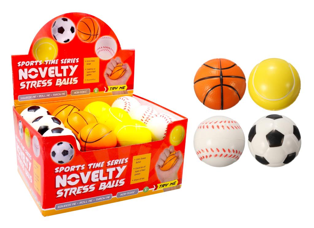 Sports Time Series Novelty Stress Balls - CDU