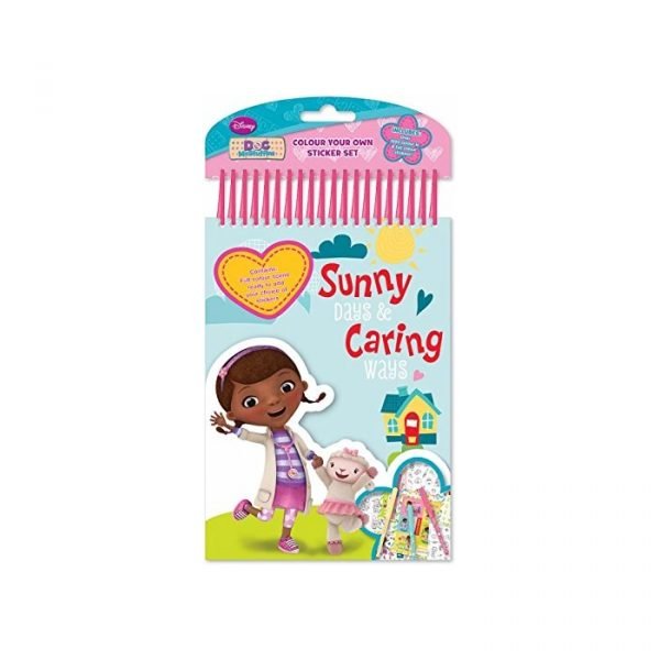 Disney Doc Mcstuffins: Sunny Days & Caring Ways Colour Your Own Sticker Set