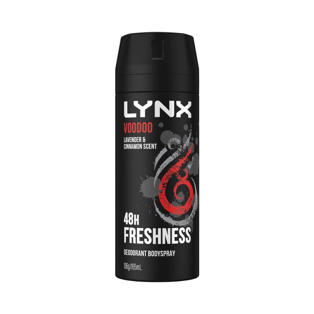 Lynx Voodoo Deodorant - Body Spray - 106g/165ml