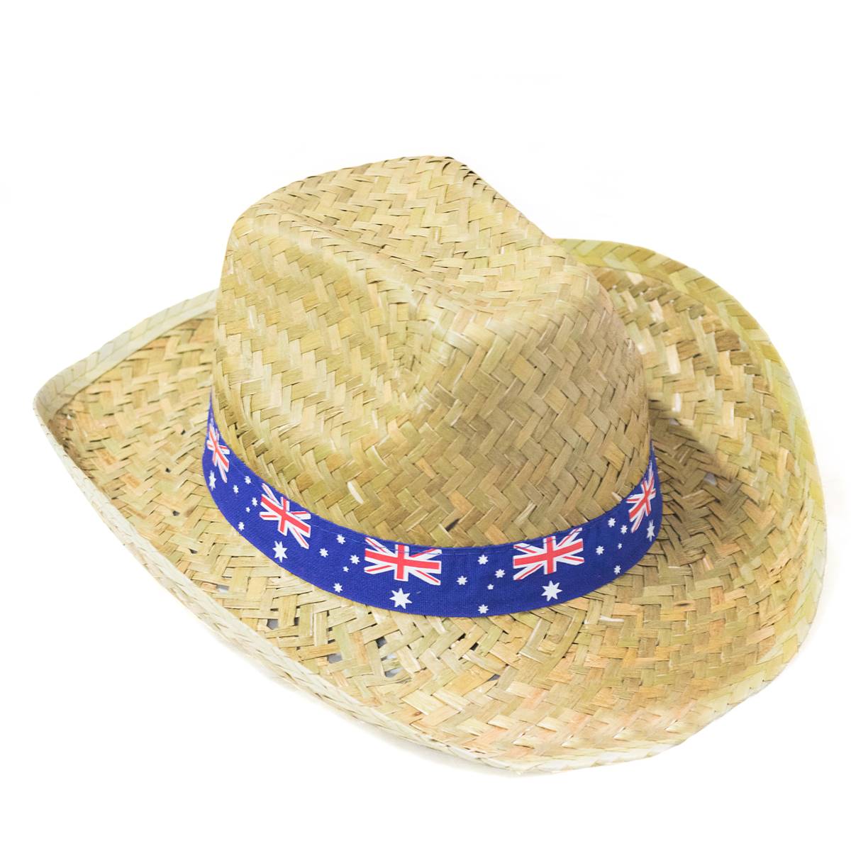 Australia Flag Straw Hat